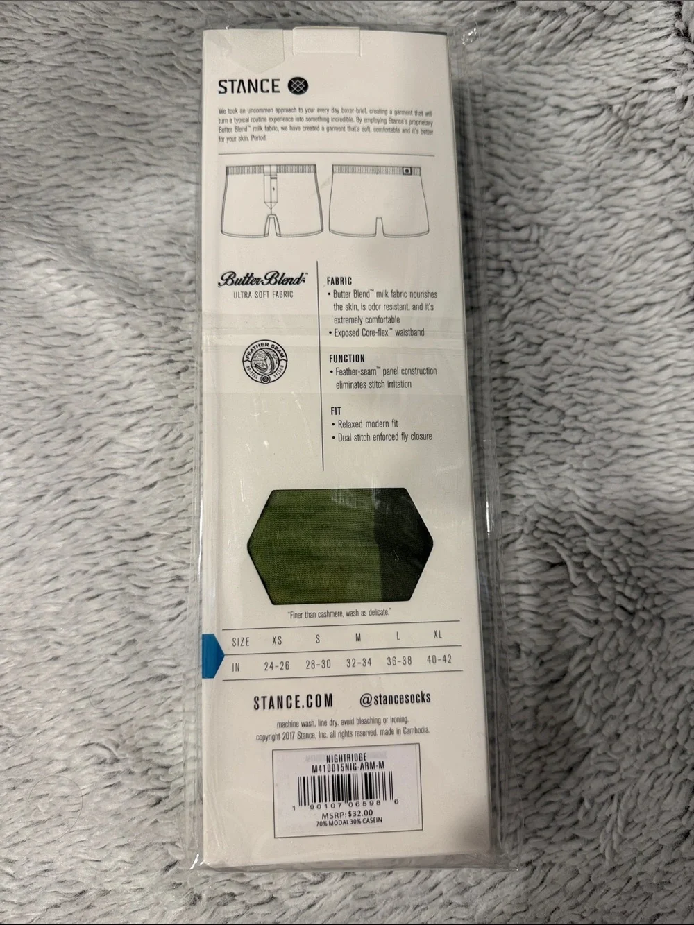 Stance Knit Boxer-Authentic-NWT - Picture 2 of 2